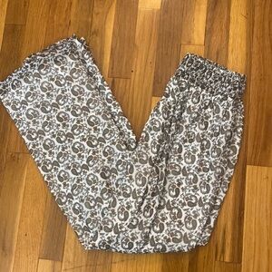 TJD Women’s Floral Printed Pants Size S
